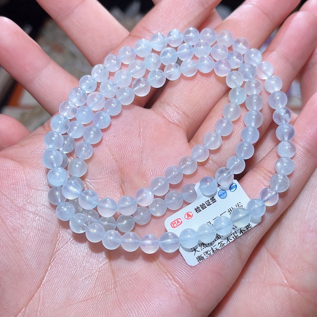 水晶手链未镶嵌122号多样性发一  6+