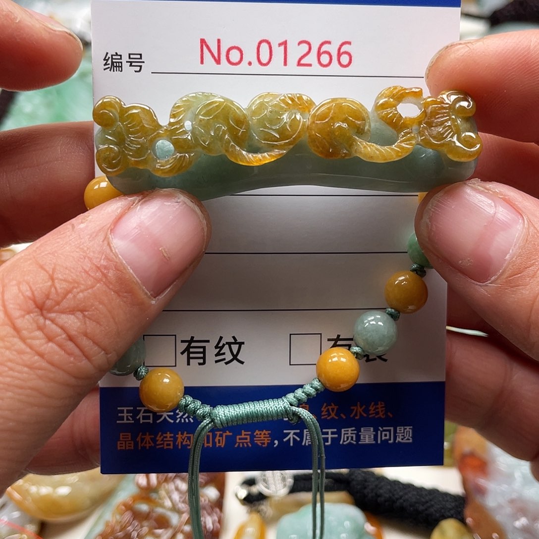 翡翠颈饰未镶嵌翡玉缘翡翠