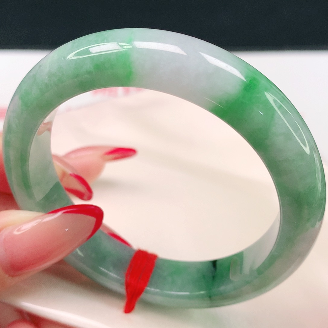 翡翠未镶嵌手镯天然翡翠2071