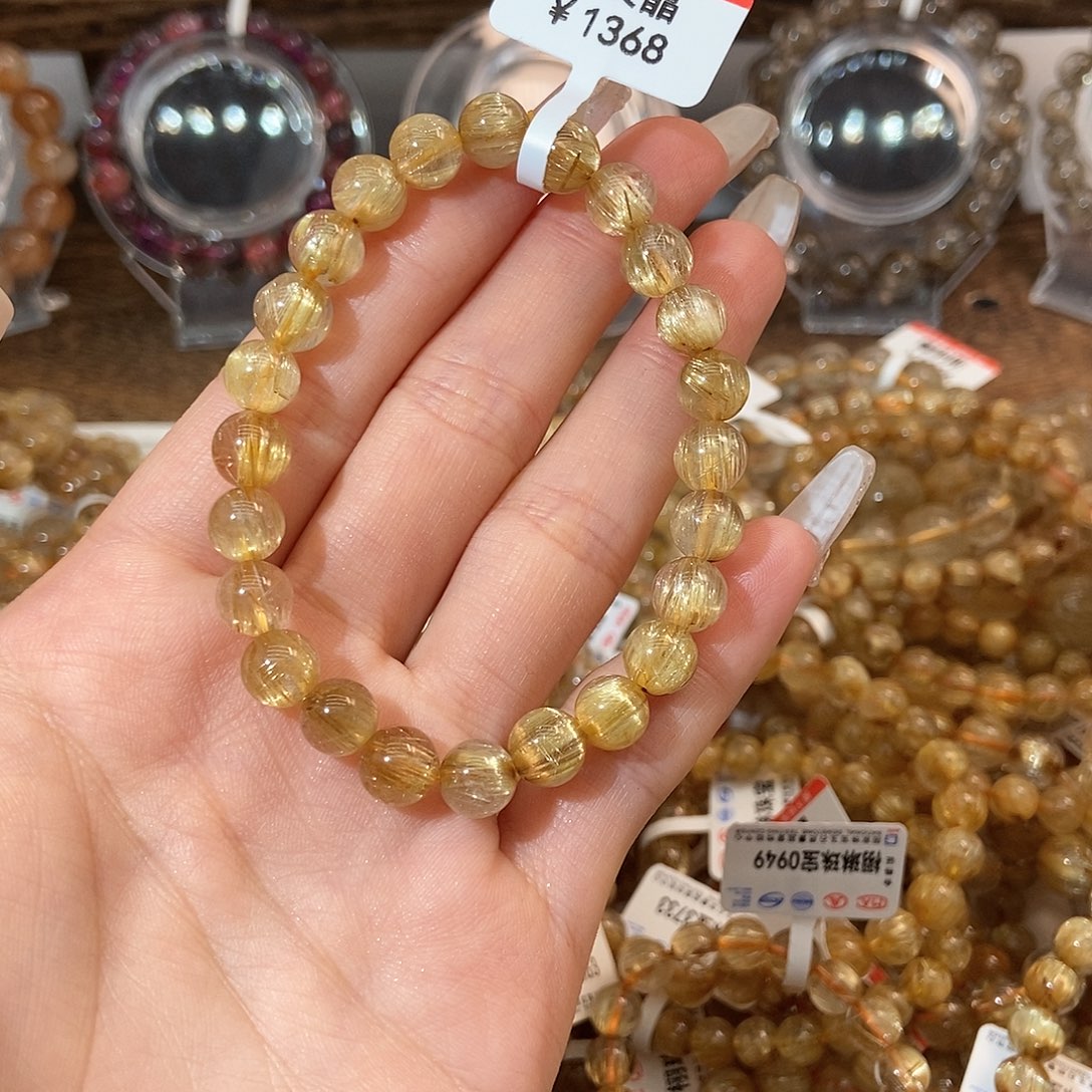 水晶手链未镶嵌y*s美