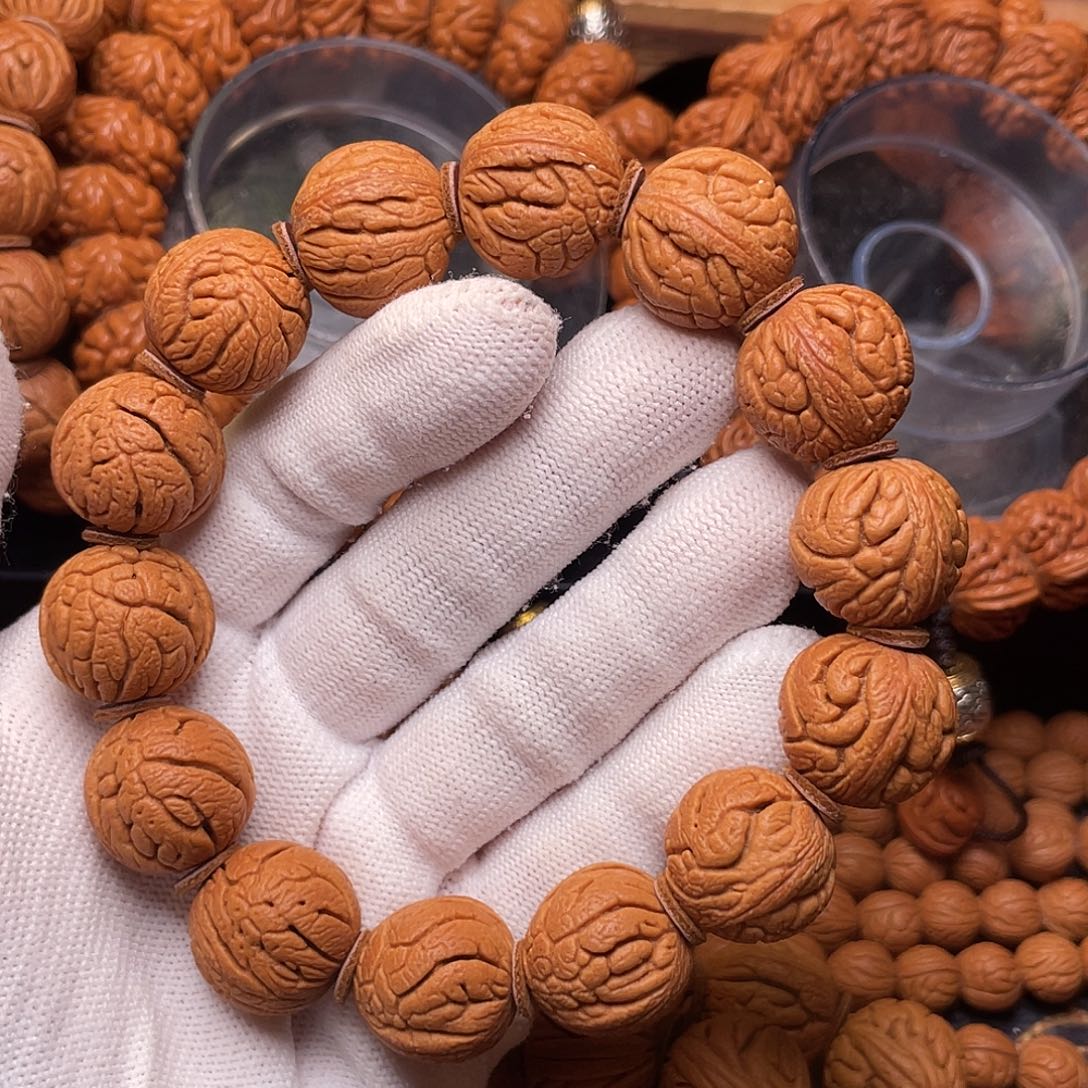 手串桃核精品金丝龙珠2.0