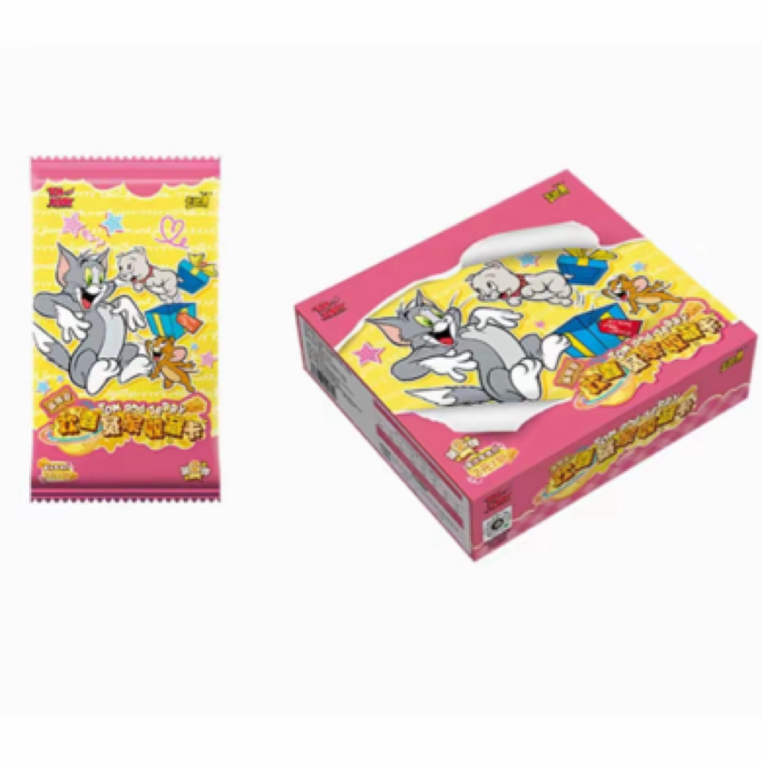 卡游 【玩法】猫和老鼠收藏卡追趣包第2弹收藏卡牌代拆