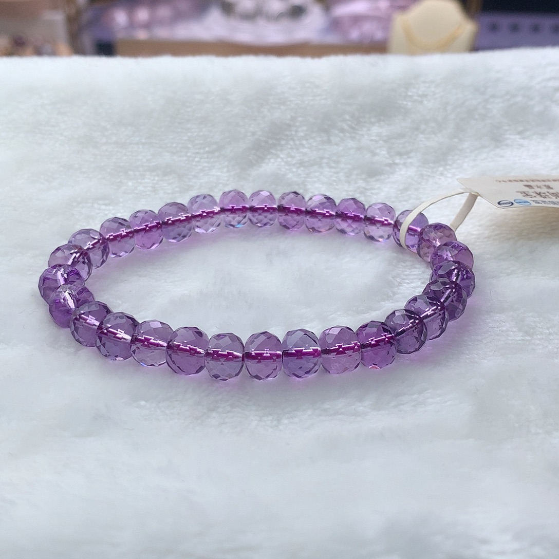 未镶嵌手串水晶紫水晶