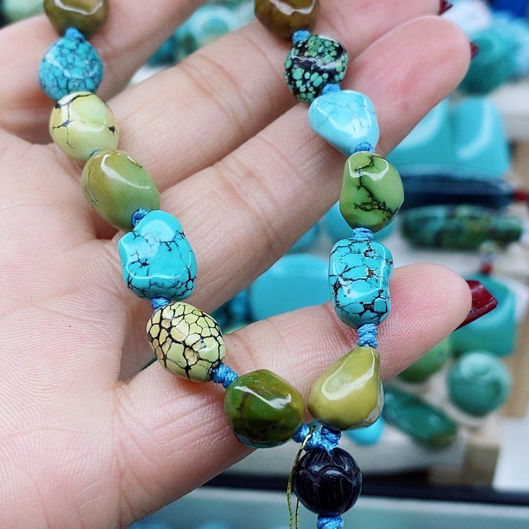 绿松石手链未镶嵌贝****）