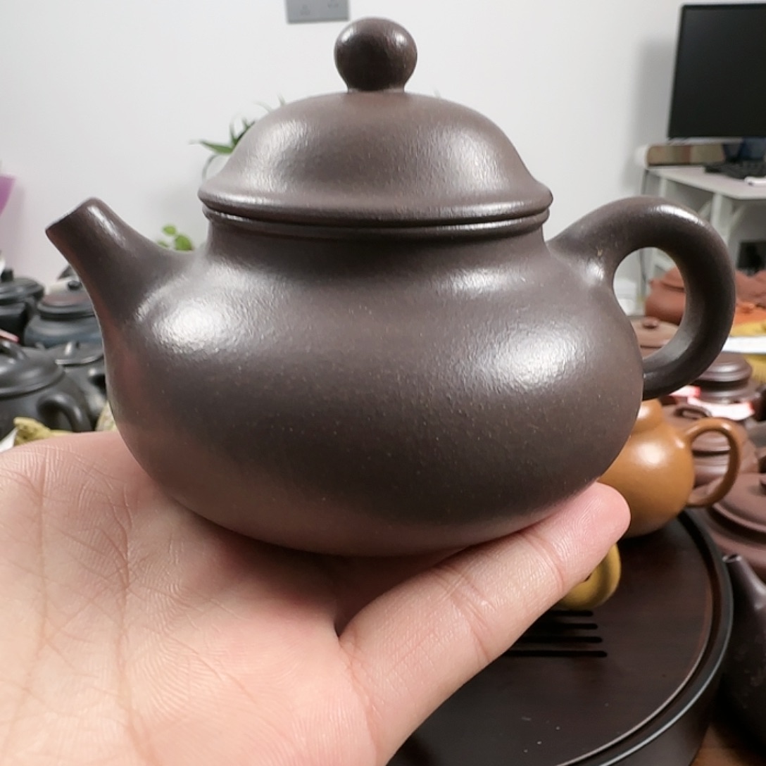 茶壶紫砂容天100cc