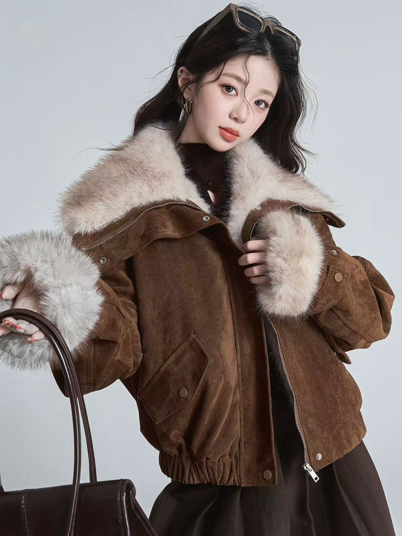 【709】倩#休闲百搭保暖外套