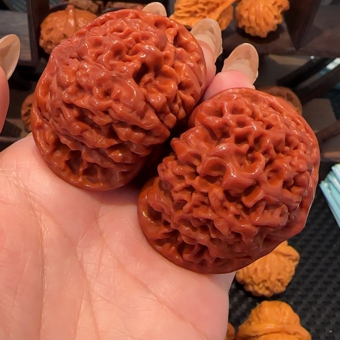 桃核吊坠龙鼎官帽48精品1089