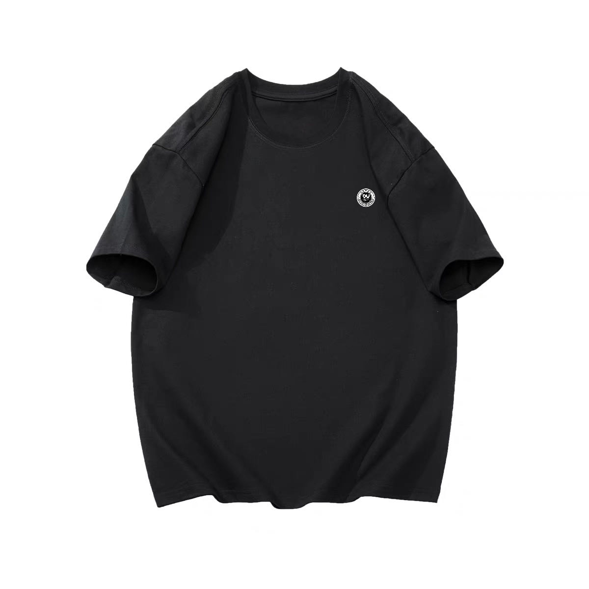 凡凡店5777纯棉情侣款圆领短袖