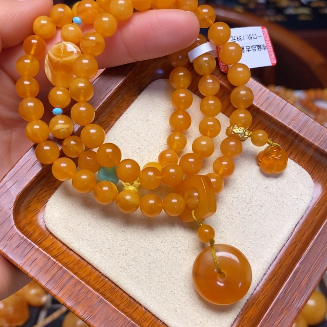 【闪购商品】蜜蜡手链未镶嵌手串