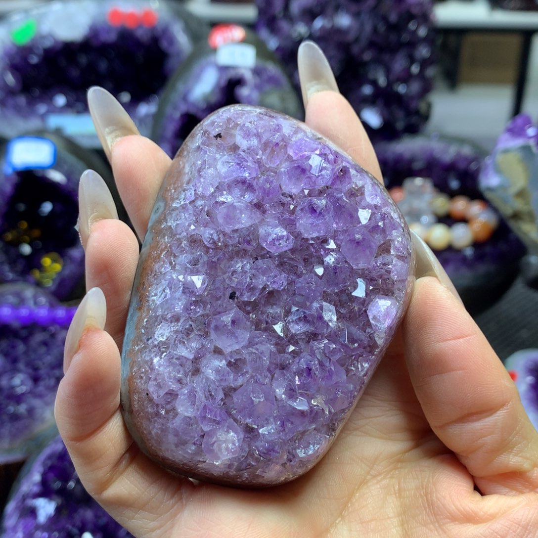 水晶摆件婷未镶嵌