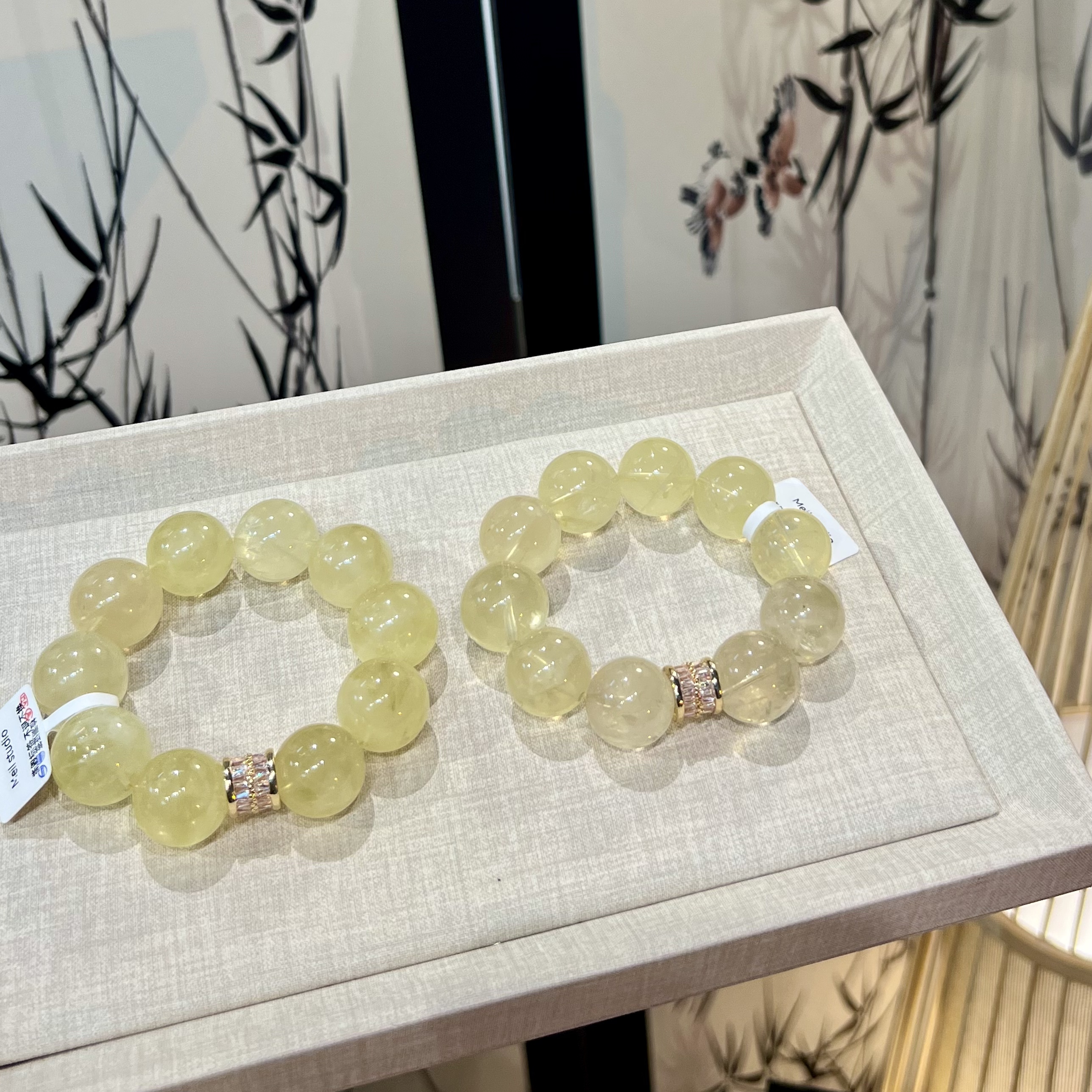 「拍2件89*2」4675  17-18mm柠檬黄 多样发其一