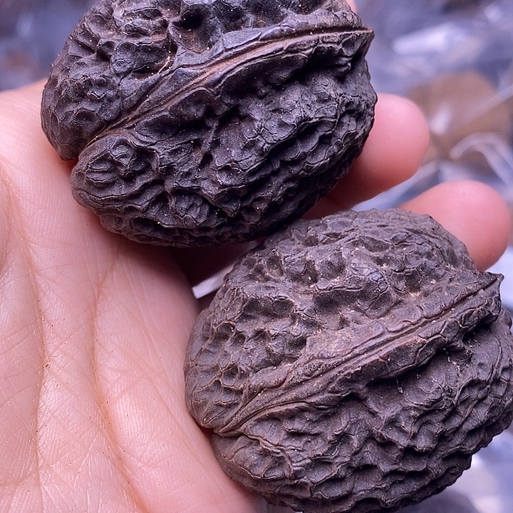 狮***哥文玩核桃把件   58