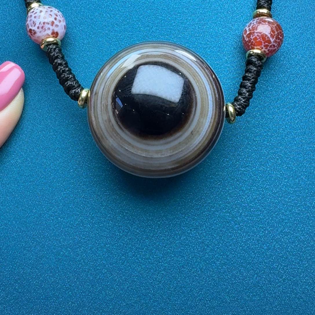 玛瑙/玉髓未镶嵌项链