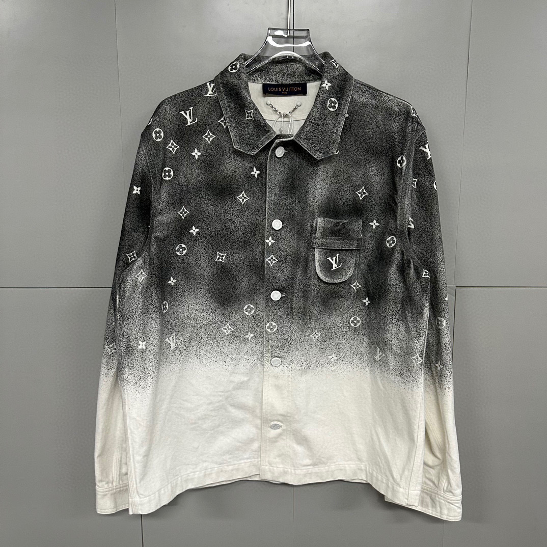 全新未使用  LV 渐变牛仔外套 L码 J01444