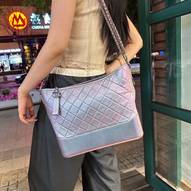 95新 Chanel/香奈儿 Chanel流浪迷幻炫彩Max大号机场包