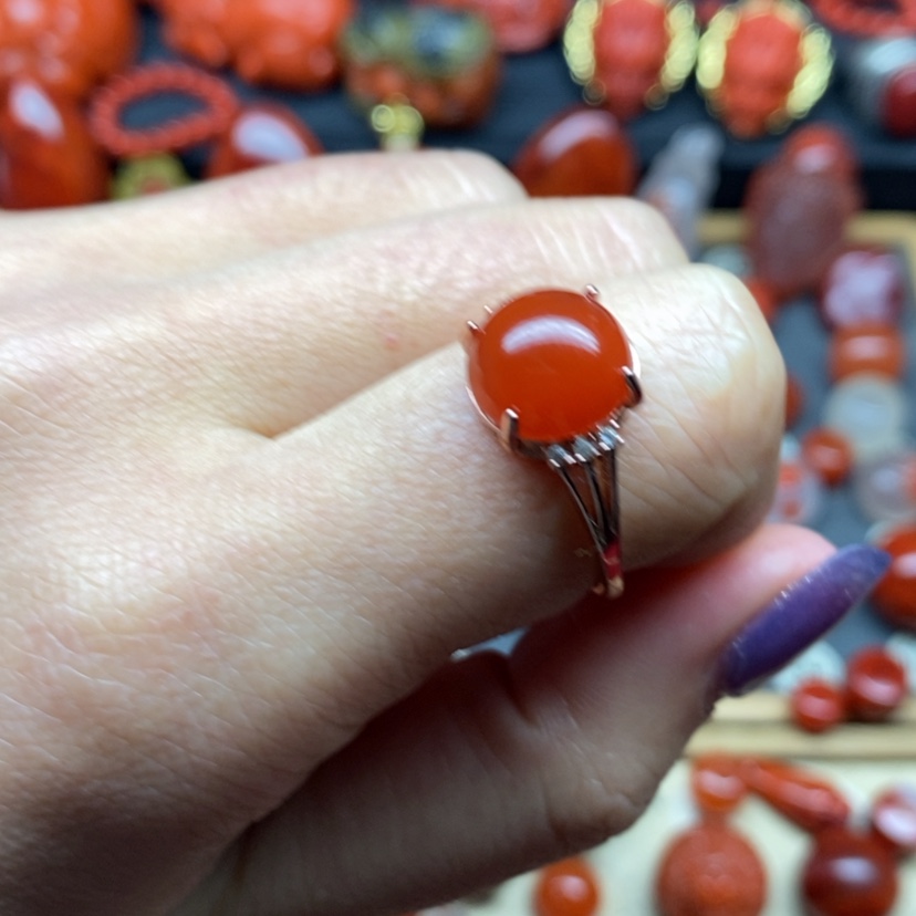 【闪购商品】南红玛瑙配饰银S925镶嵌