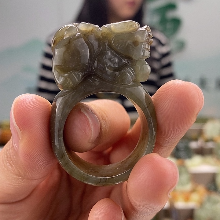 和田玉戒指未镶嵌