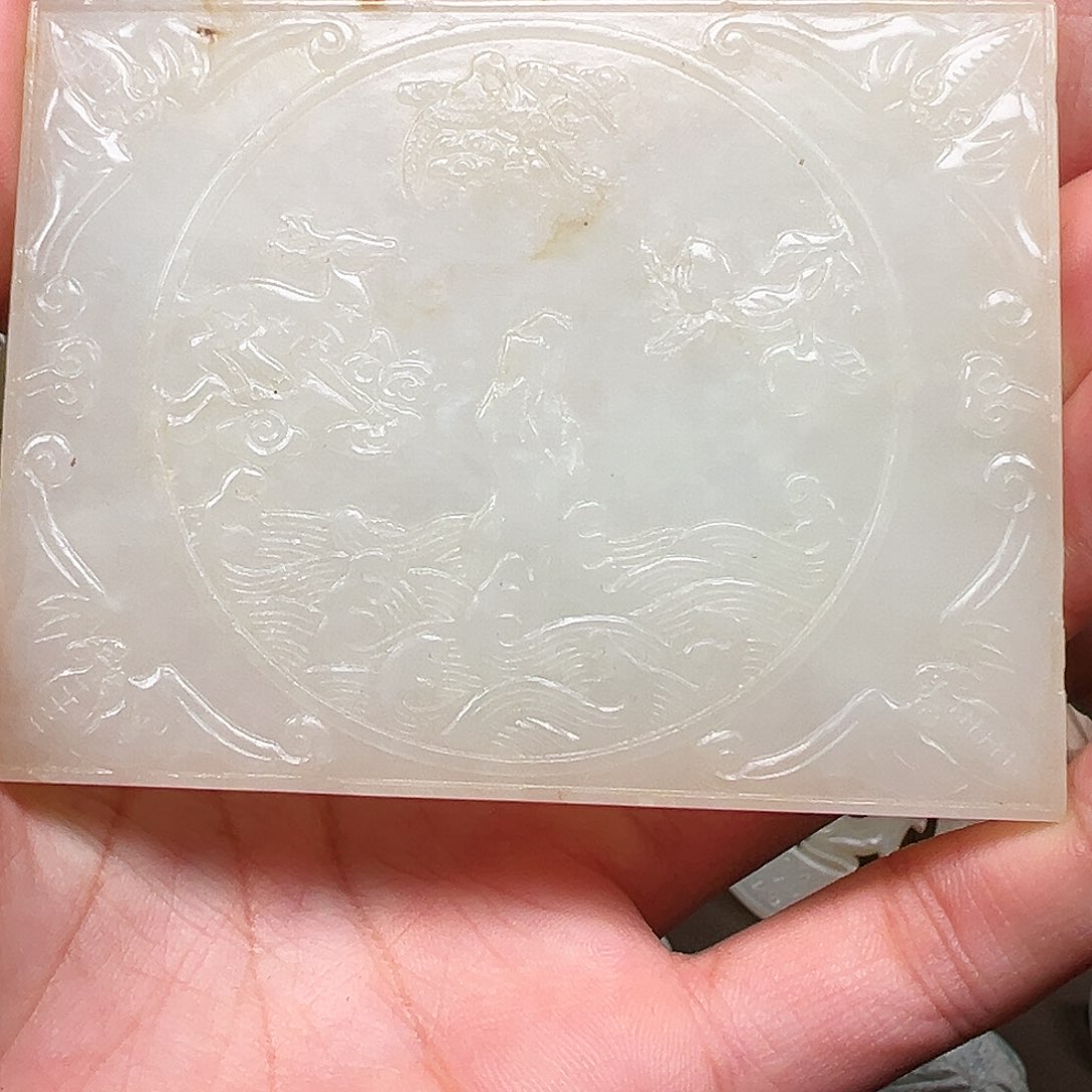 和田玉颈饰未镶嵌明*