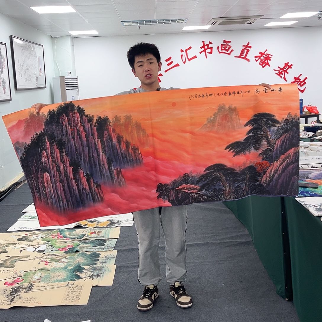 国画宣纸国画纯手绘字画