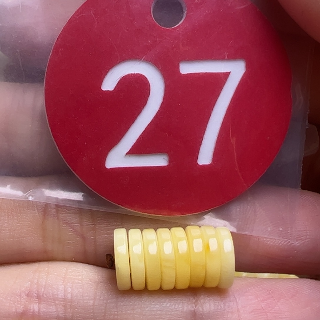 蜜蜡未镶嵌珠宝奇石8mm精工隔片