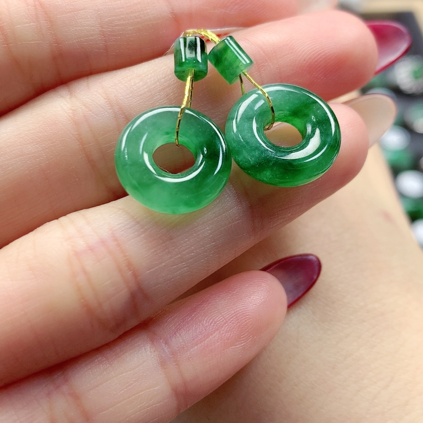 【闪购商品】翡翠戒指未镶嵌甜甜圈