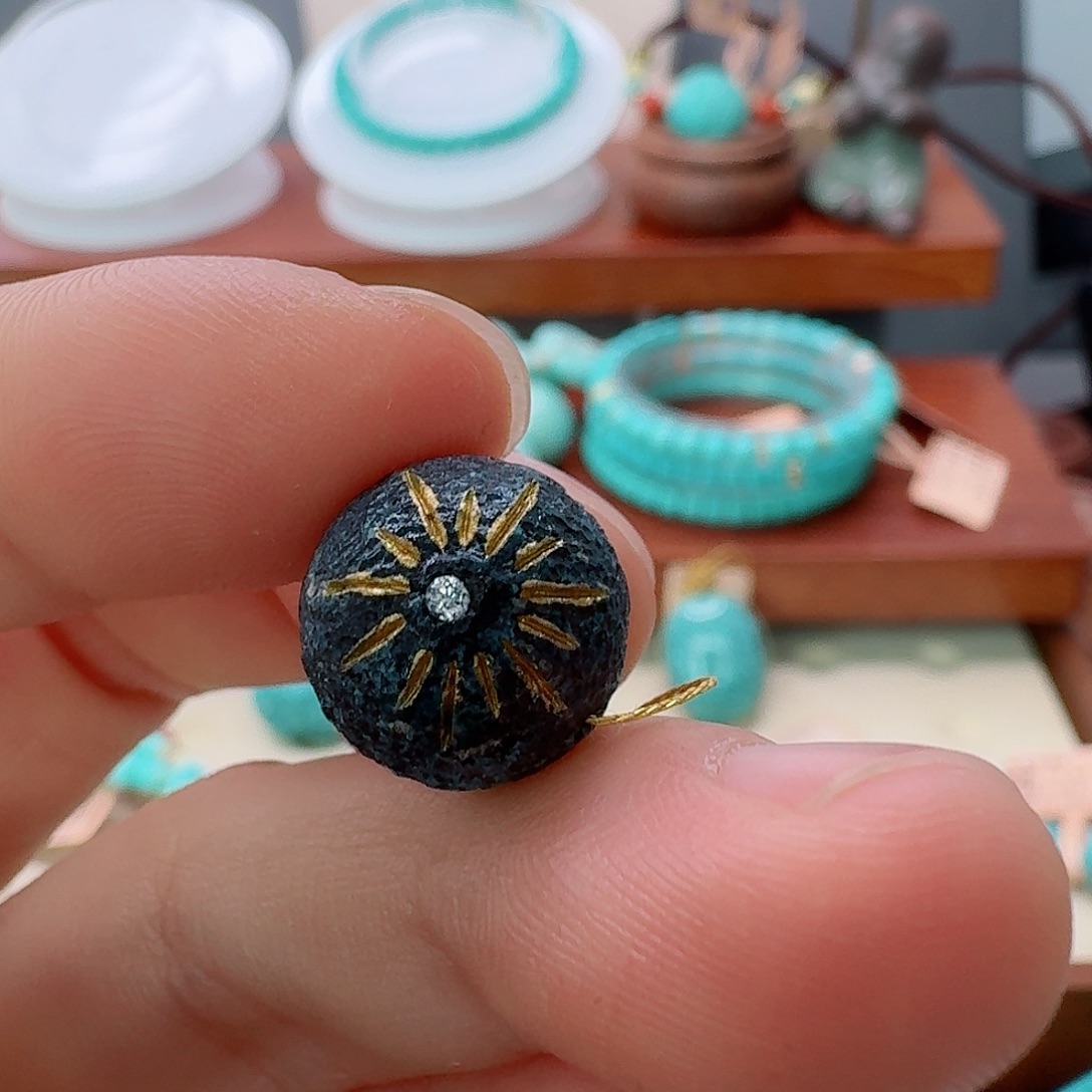 绿松石未镶嵌珠宝半成品