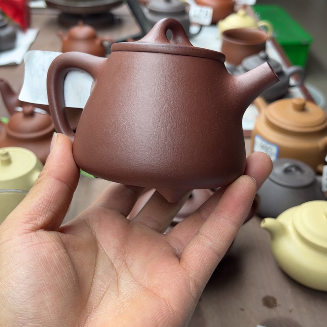 紫砂茶壶底槽清高石瓢210左右瑕疵