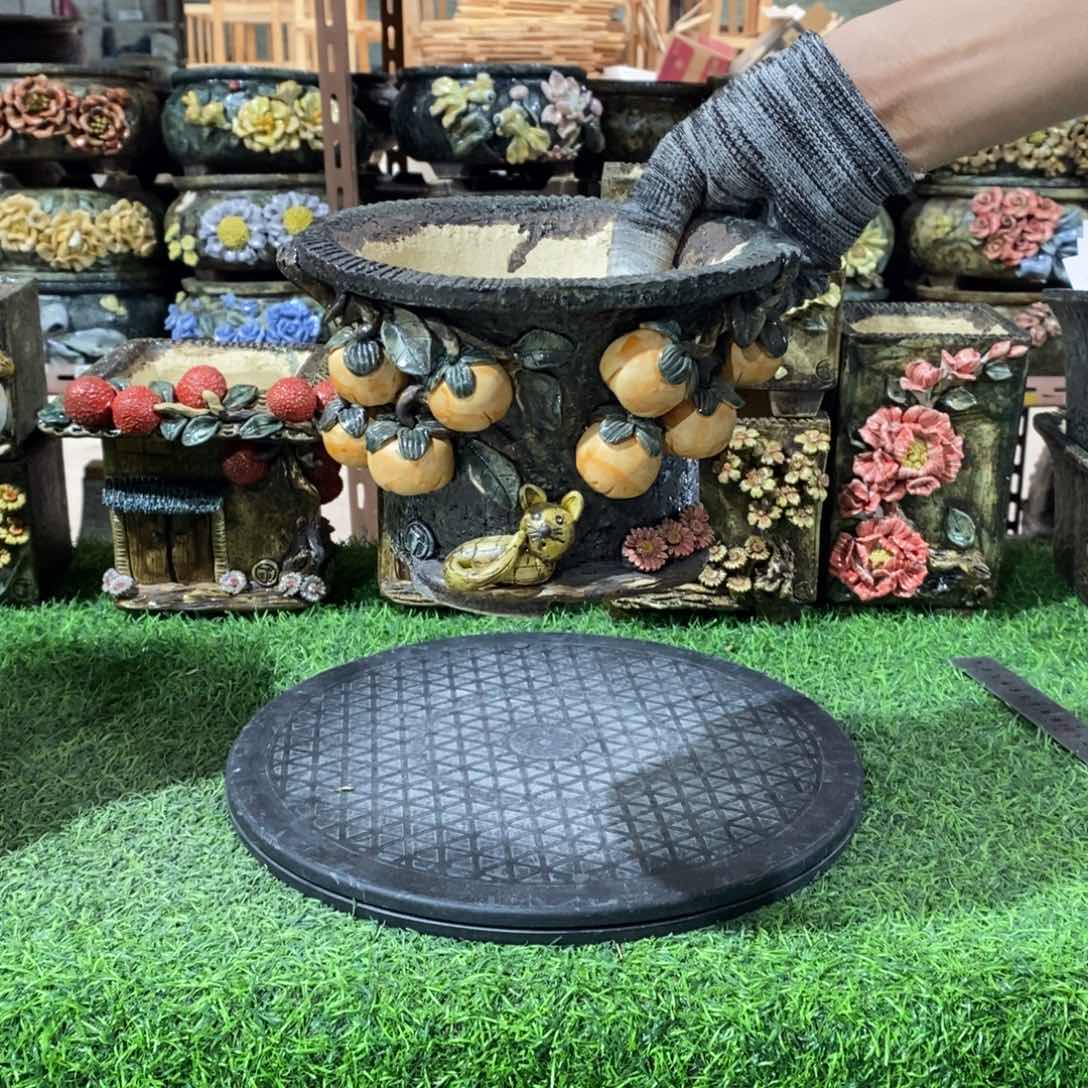 红陶青藤花器多肉花盆