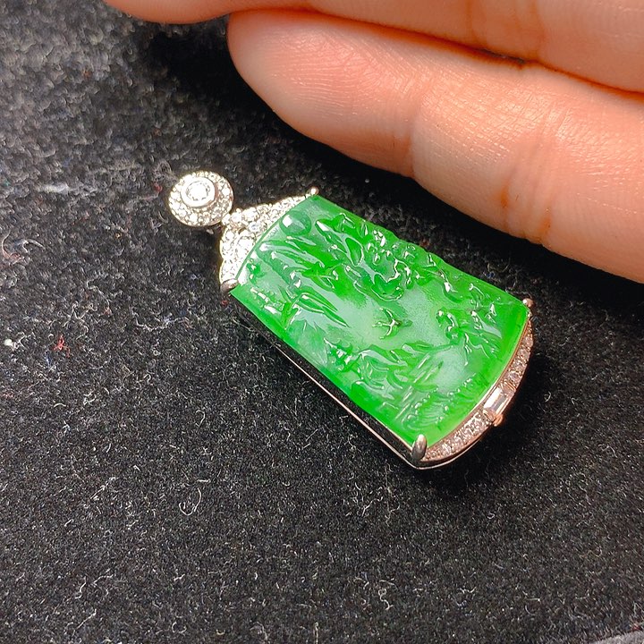 【闪购商品】翡翠未镶嵌颈饰翡翠