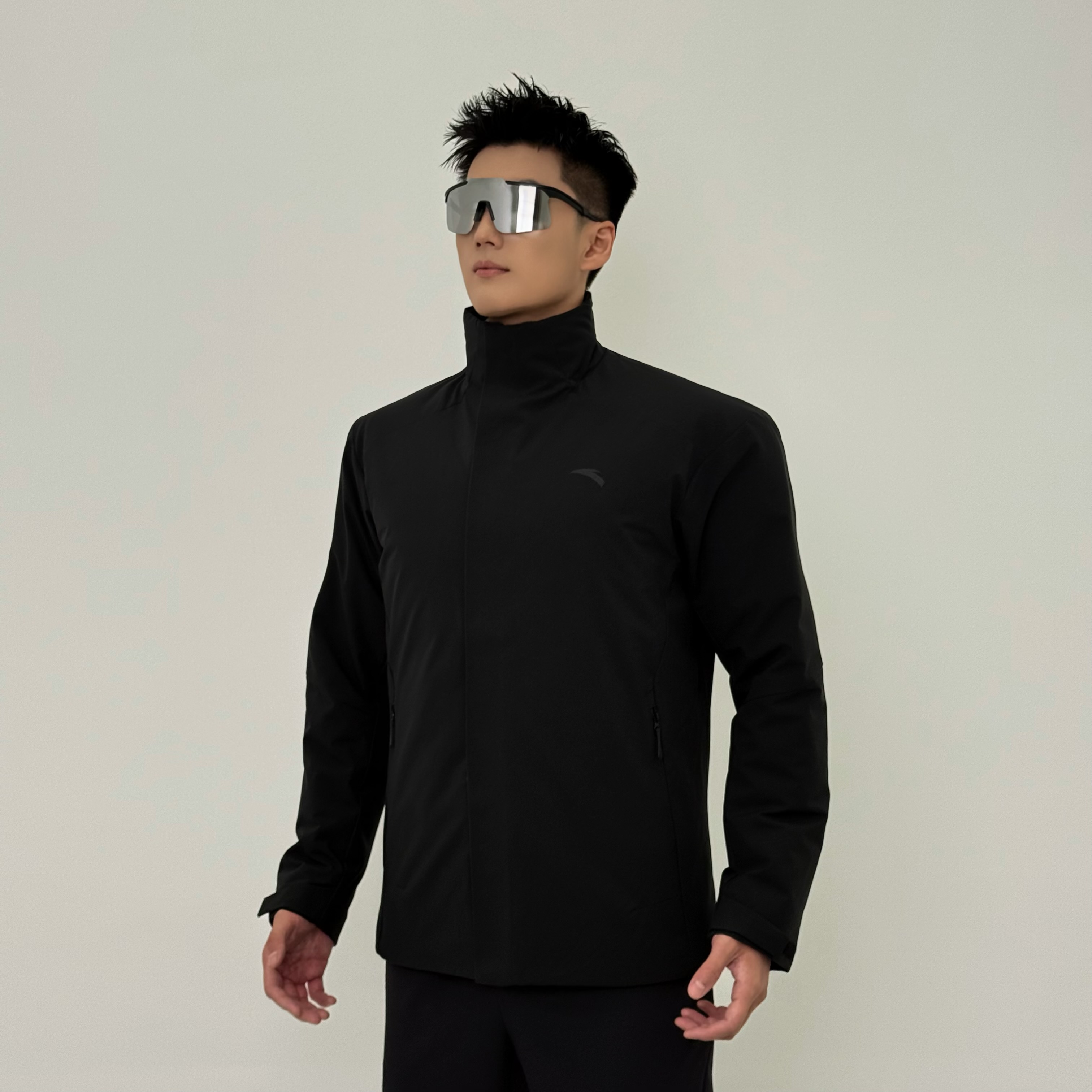 【全天候】安踏商务运动男士秋冬通勤休闲立领防泼水夹克外套羽绒服