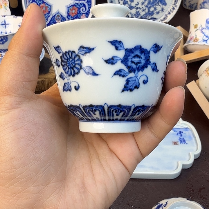 手绘陶瓷福利杯杯