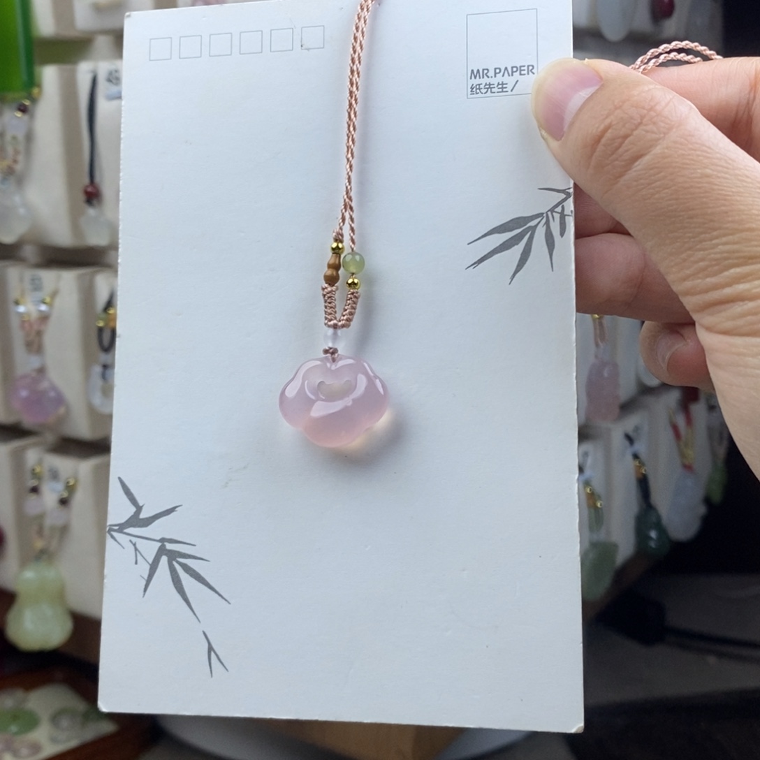 玛瑙/玉髓合金颈饰