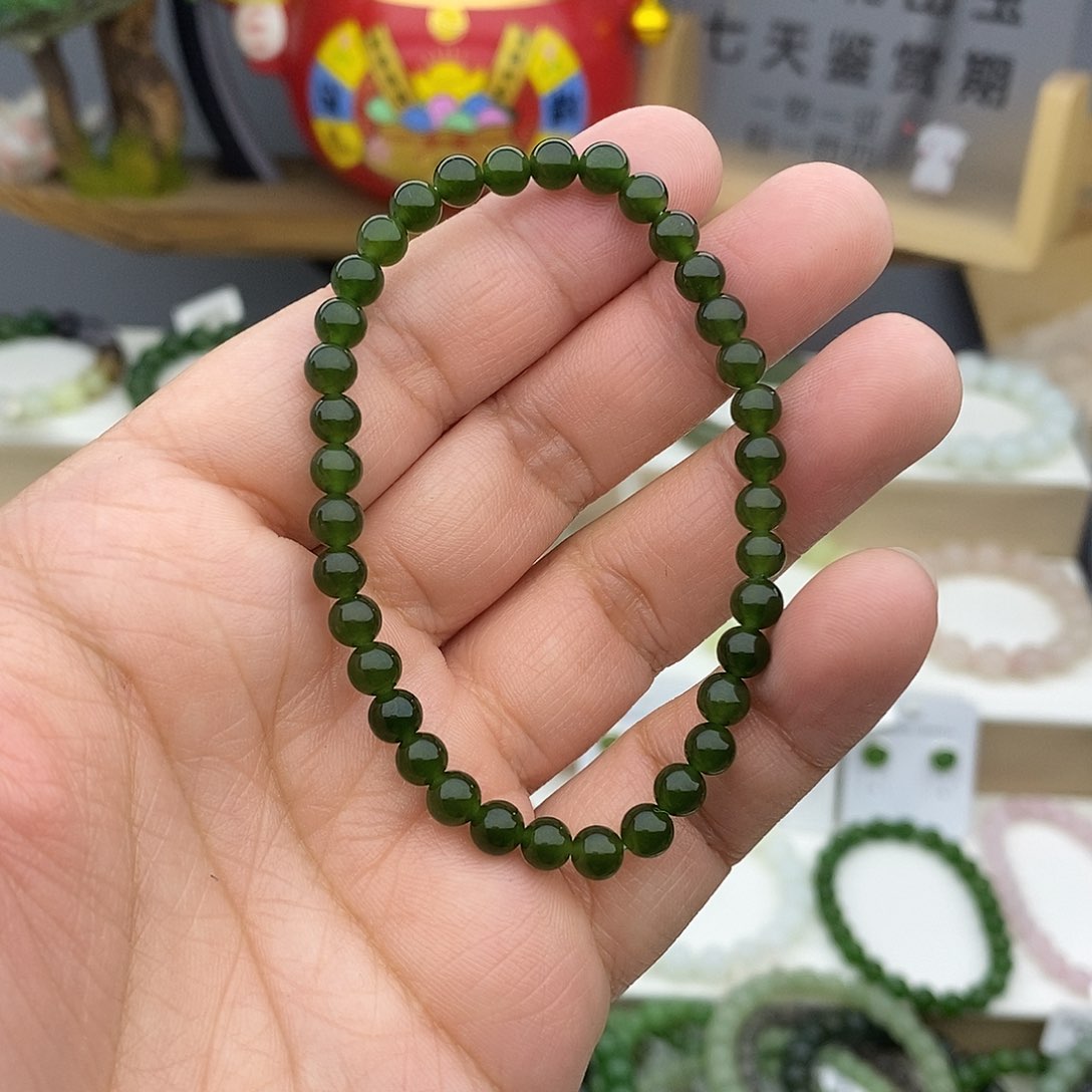 和田玉手链未镶嵌