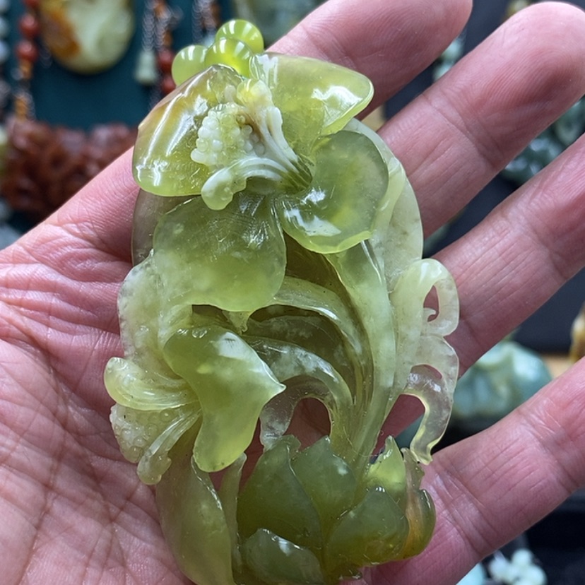 【闪购商品】未镶嵌岫玉吊坠