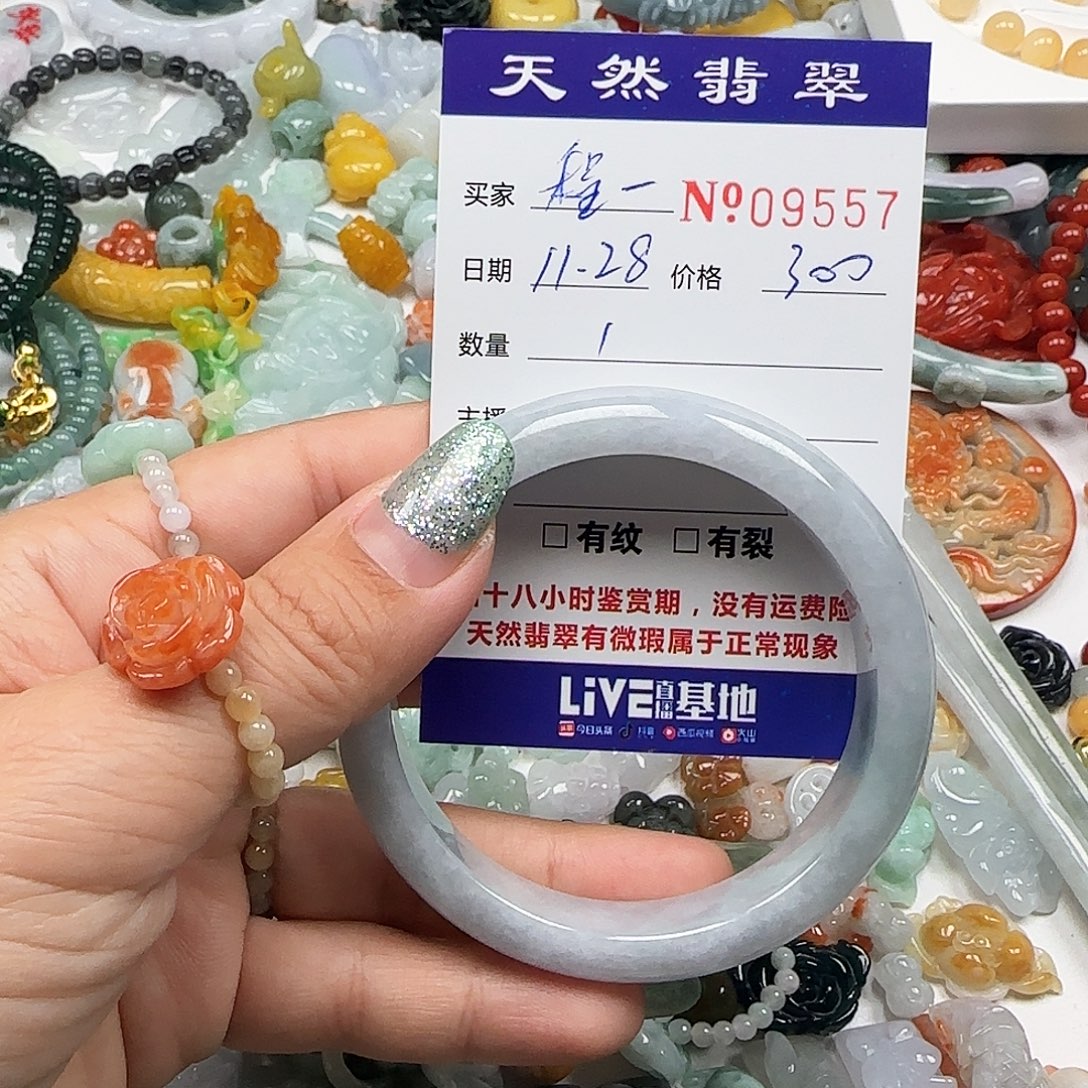 程***一翡翠未镶嵌颈饰55