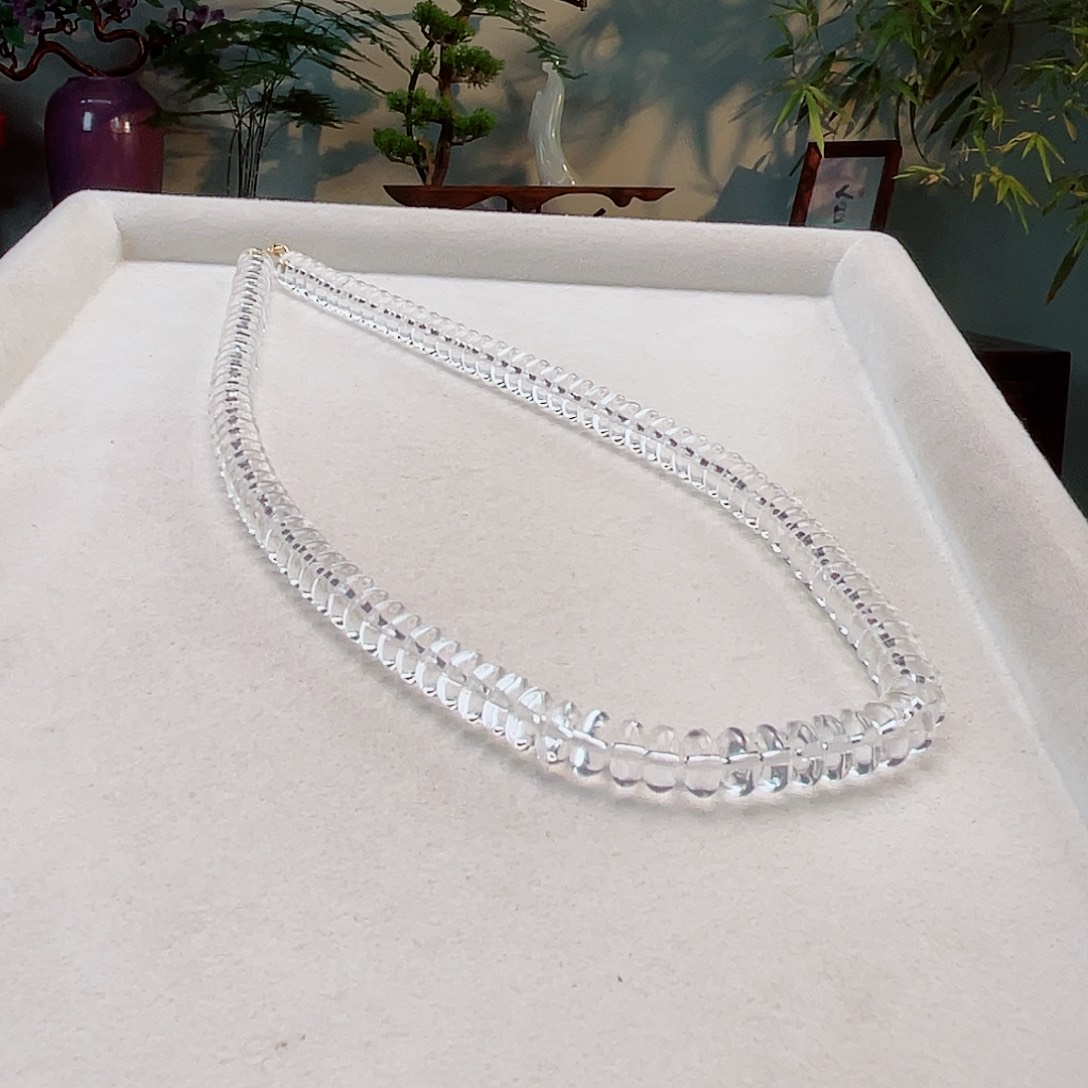 银S925镶嵌颈饰水晶水晶