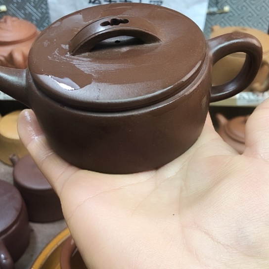 紫砂茶壶紫泥汗瓦150豪升左右