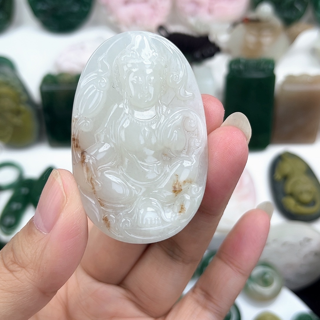 未镶嵌独山玉颈饰