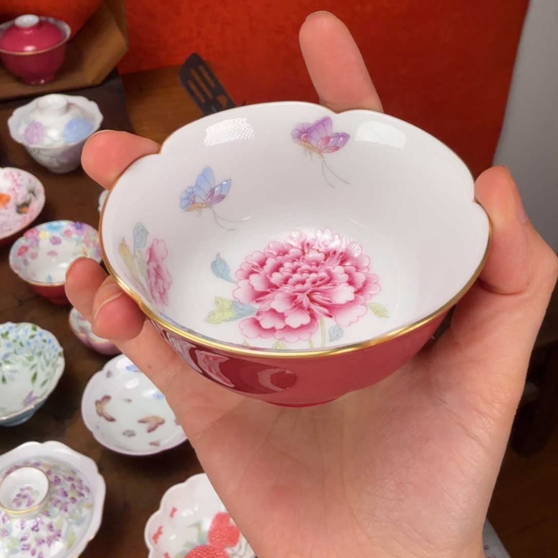 景德镇纯手绘陶瓷茶具