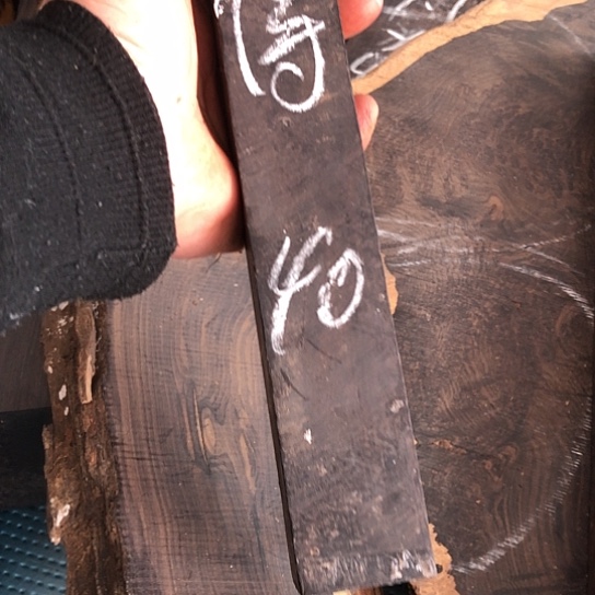 舍***得东非黑黄檀（紫光檀）