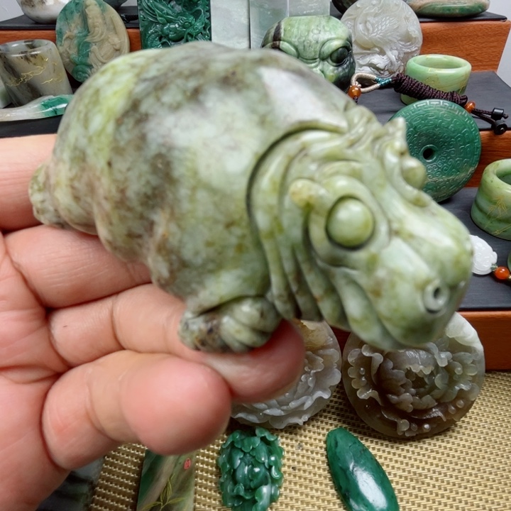 未镶嵌独山玉珠宝半成品