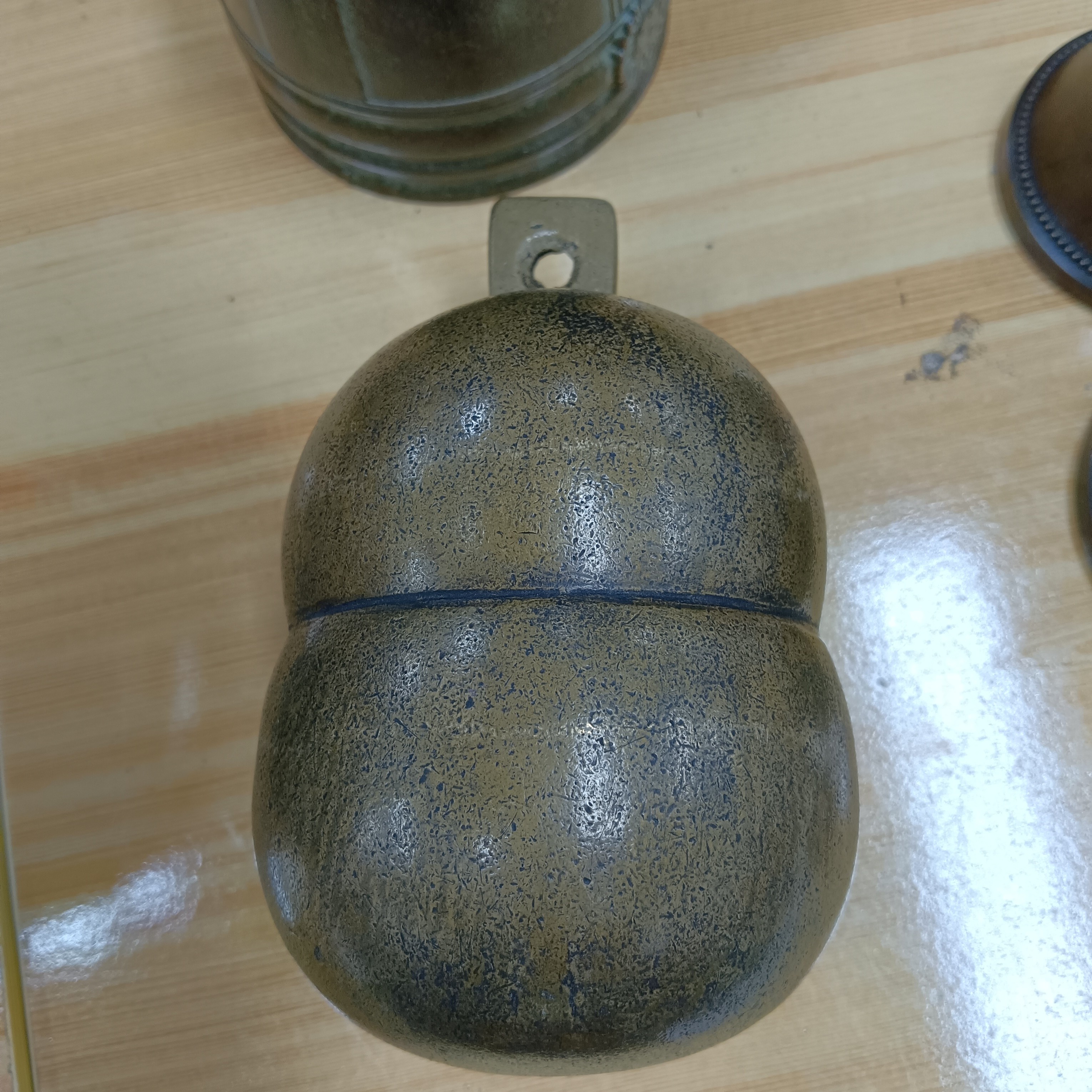 九龙香铜 笔筒 铜器