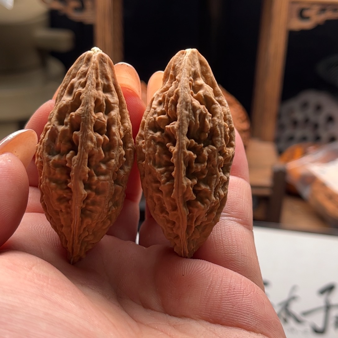 文玩核桃把件关东木子家楸大胖94