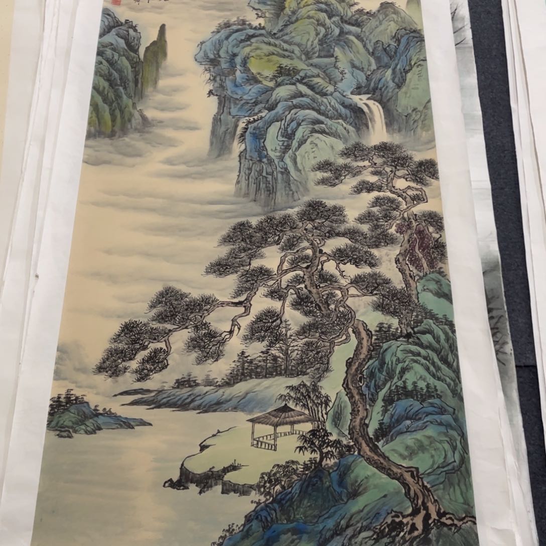 国画处理作品看好再拍哦