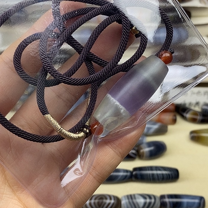 拾***月玛瑙/玉髓合金颈饰