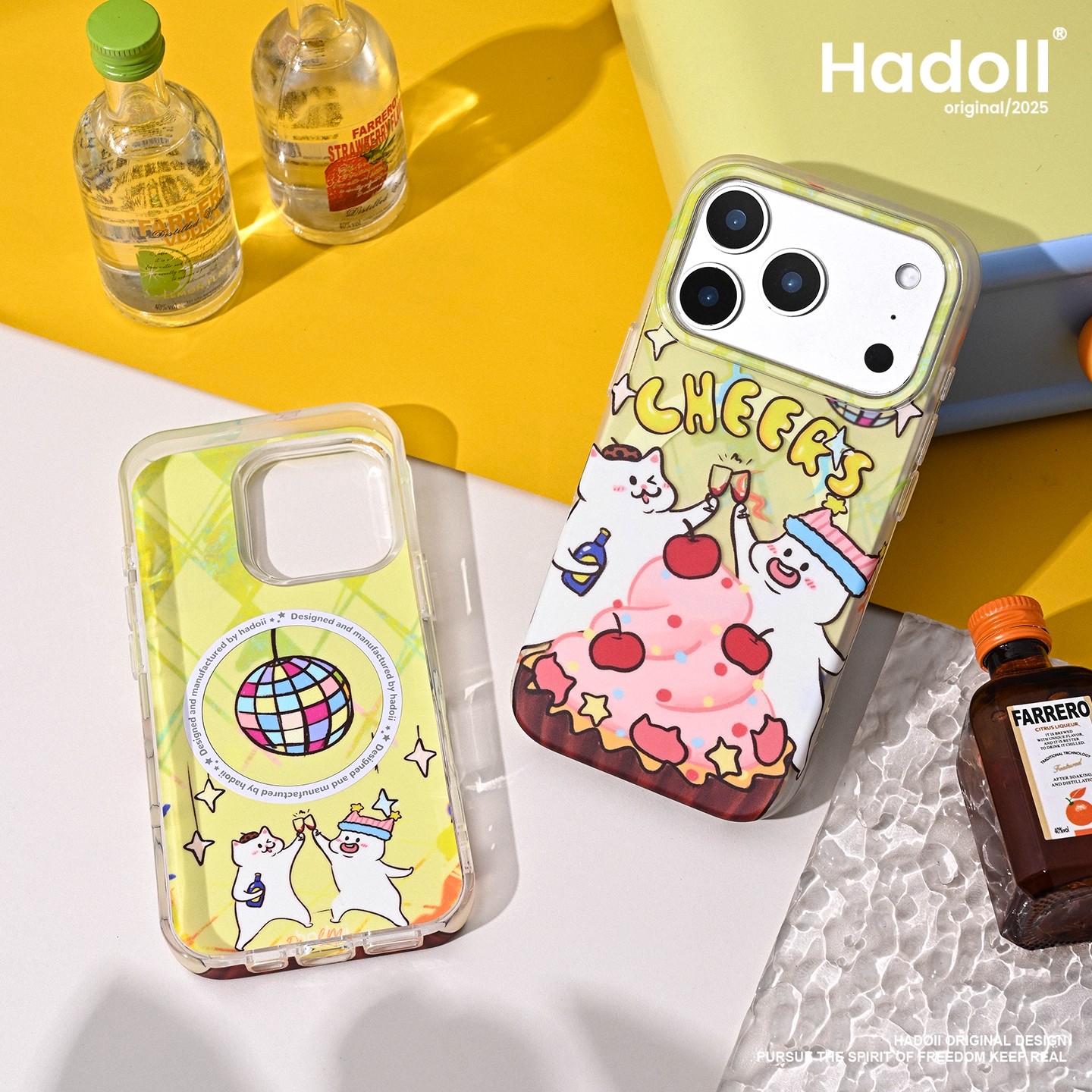 原创“周年限定”iPhone17promax手机壳适用苹果磨砂可爱猫咪磁吸壳