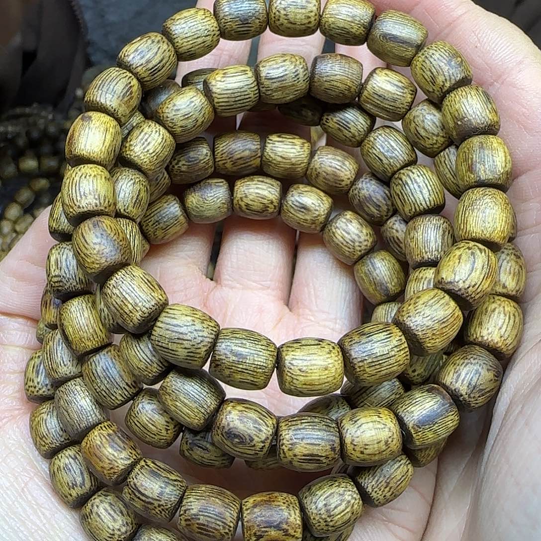 沉香碎屑沉香+0.8鼓珠单圈5克加多样性发一