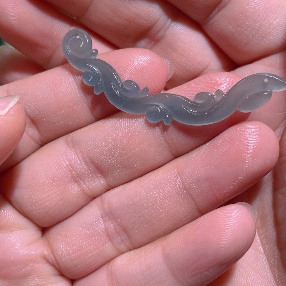 定制翡翠未镶嵌微料玉横