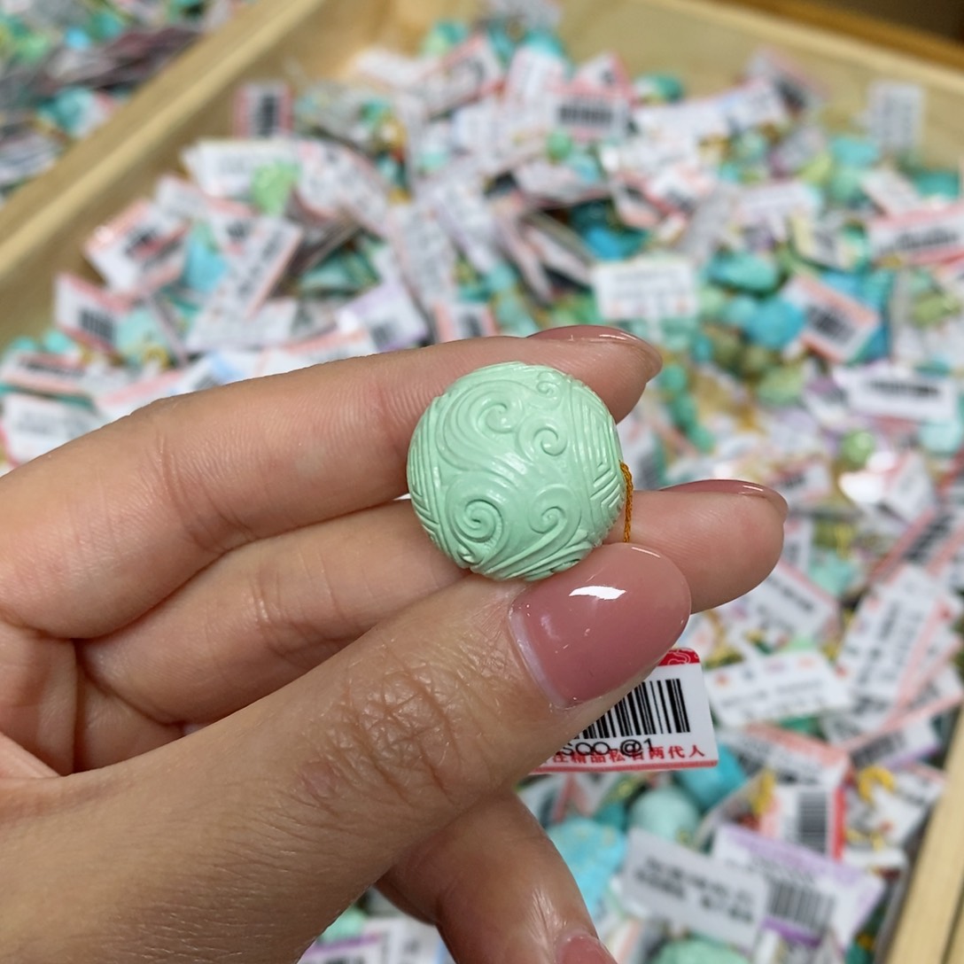 绿松石珠宝奇石未镶嵌