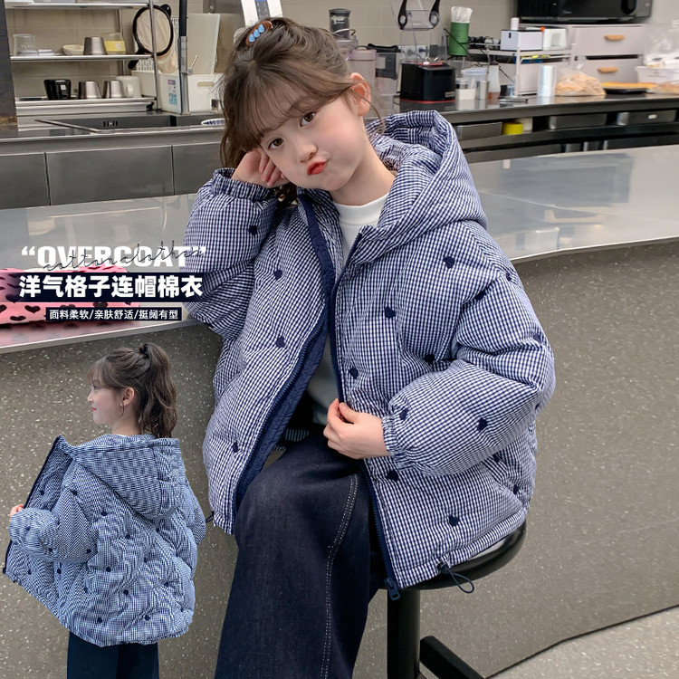 棉袄/棉服女童中大童